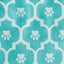 Printed Moroccan Microfiber Dog & Cat Bath Towel, Aqua