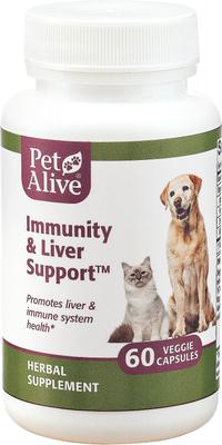 Immunity & Liver Support Dog & Cat Supplement, 60 count