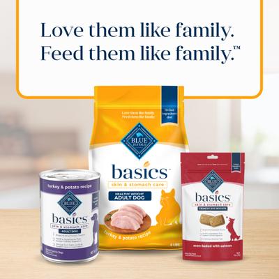 Basics Skin & Stomach Care Healthy Weight Turkey & Potato Recipe Adult Dry Dog Food, 4-lb bag