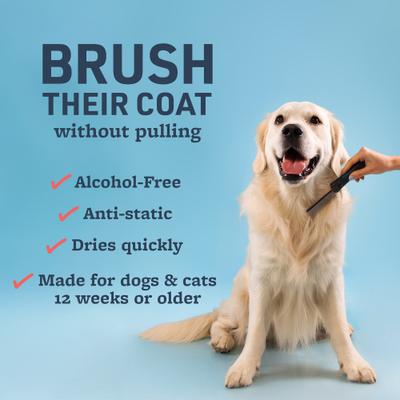 Acondicionador en aerosol para mascotas Gloss & Glide, botella de 8 onzas líquidas