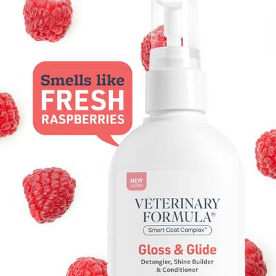 Acondicionador en aerosol para mascotas Gloss & Glide, botella de 8 onzas líquidas