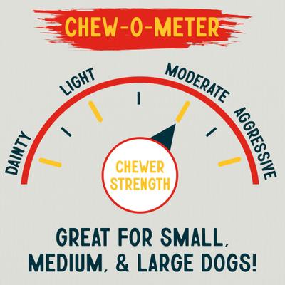 Natural Premium Thick Cut Rawhide Chips Beef Flavor Dental Dog Chews, 84 count