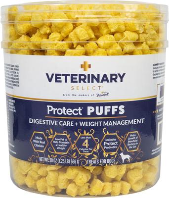 Protect Puffs Digestive Care & Weight Management Low Fat Dog Treats, 20-oz bag