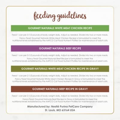 Gourmet Naturals Poultry & Beef Variety Pack Canned Cat Food, 3-oz, case of 30