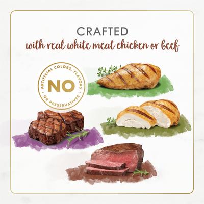 Gourmet Naturals Poultry & Beef Variety Pack Canned Cat Food, 3-oz, case of 30