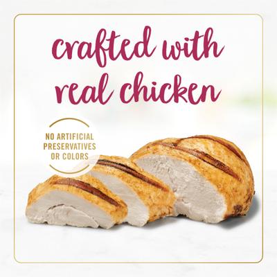 Chicken Feast Pate Senior 7+ Canned Cat Food, 3-oz can, case of 24