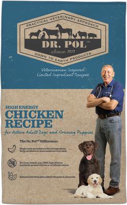 High Energy Chicken Recipe Dry Dog Food, 24-lb bag