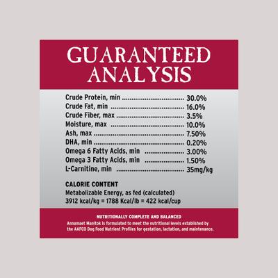 Grain-Free Manitok Red Meat Formula Dry Dog Food, 25-lb bag