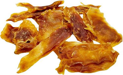 100% Real Chicken Jerky Breast Tenders High-Protein Adult Dehydrated Dog Treats, 8-oz bag