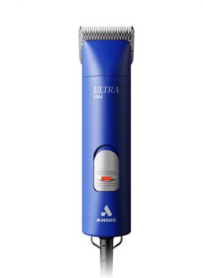 Bundle: Andis AGC2 UltraEdge 2-Speed Dog & Cat Hair Grooming Clipper, Blue + UltraEdge Detachable Blade, #7FC, 1/8-in, 3.2mm
