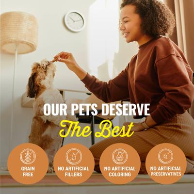 Deluxe Hide-Free Long-Lasting 7" Turkey Recipe Dog Chew