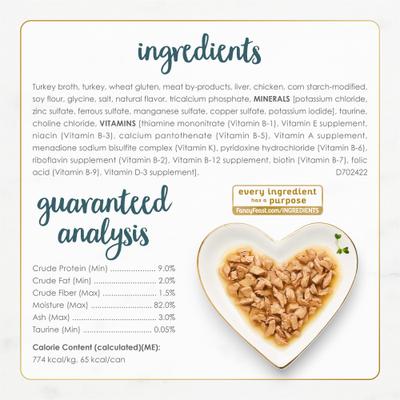 Gravy Lovers Turkey Feast in Roasted Turkey Flavor Gravy Canned Cat Food, 3-oz, case of 24