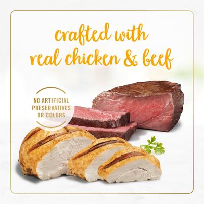 Grilled Chicken & Beef Feast in Gravy Canned Cat Food, 3-oz, case of 24