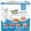 Comida enlatada para gatos Gourmet Naturals Seafood Variety Pack, 3 oz, caja de 30