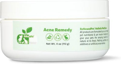 Tratamiento para el cuidado de la piel de mascotas Acne Remedy, frasco de 4 oz