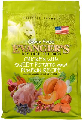 Grain-Free Chicken with Sweet Potato & Pumpkin Recipe Dry Dog Food, 16.5-lb bag