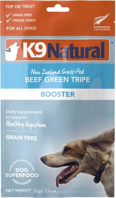 Beef Green Tripe Booster Digestive Supplement for Dogs, 8.8-oz bag