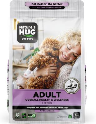 Non-GMO Grain-Free Overall Health & Wellness Adult Toy & Small Breed Dry Dog Food, 5-lb bag