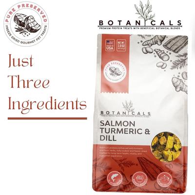 Pure Preserved Botanicals Freeze-Dried Salmon Dog Treats, 3.0-oz bag