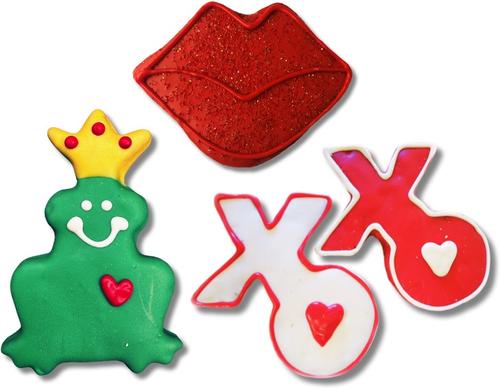 Hugs N' Kisses Peanut Butter & Honey Assorted Crunchy Dog Treats, 18 count