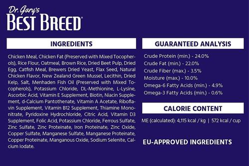 Holistic Working Dry Dog Food, 13-lb bag