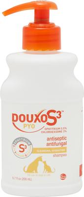 Bundle: Douxo S3 PYO Antiseptic Antifungal Chlorhexidine Dog & Cat Shampoo, 6.7-oz bottle + PYO Antiseptic Antifungal Chlorhexidine Dog Mousse, 5.1-oz bottle