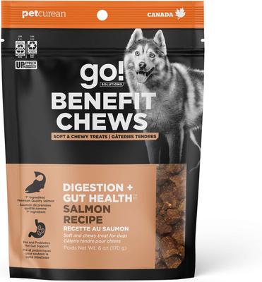 Benefit Chews Sensitivities Benefit Limited Ingredient Salmon Recipe Soft & Chewy Dog Treats, 6-oz bag