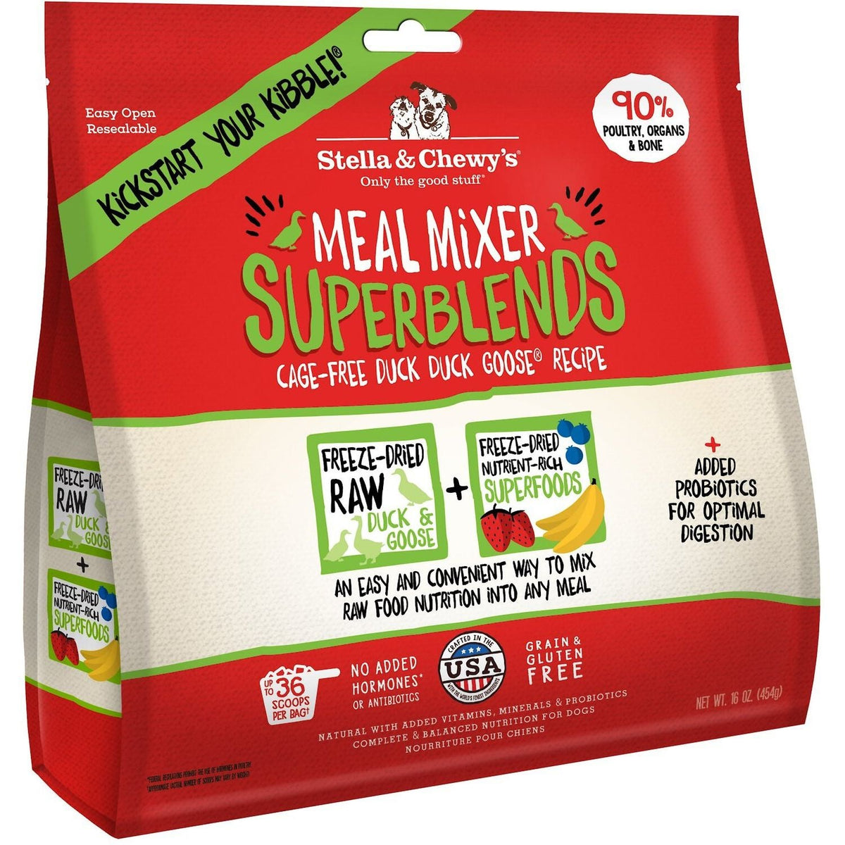 SuperBlends Meal Mixers Pato y Ganso 454 g