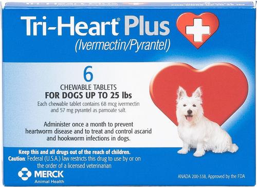 Chewable Tablet for Dogs, 26-50 lbs, (Green Box), 12 Chewable Tablets (12-mos. supply)