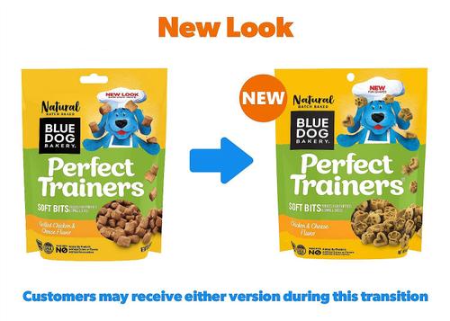 Perfect Trainers Chicken & Cheese Dog Treats, 6-oz bag, bundle of 2