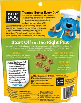 Perfect Trainers Chicken & Cheese Dog Treats, 6-oz bag, bundle of 2