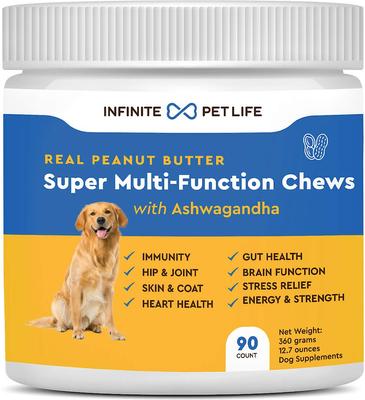 Super Multi-Function Chews Supplement for Dogs, 90 count