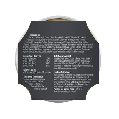 Signature Stews Grain-Free Chicken & Sweet Potato in Broth Wet Dog Food, 6-oz cup, case of 16