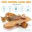 Camel Sticks 6-inch Natural Dog Chew Treats, 4 count