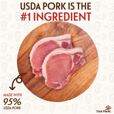 BIG Yumm Sticks Adult Hickory Smoked Pork Human-Grade Jerky Dog Treats, 1.5-oz stick, case of 24