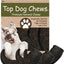 Natural Water Buffalo Horns Dog Treats, 3 count