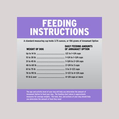 Original Option Formula Dry Dog Food, 12-lb bag