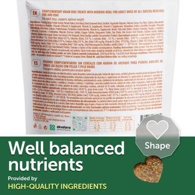 Superior Care Low Calorie Grain-Free Herring Adult Training Dog Treats, 5.29-oz bag