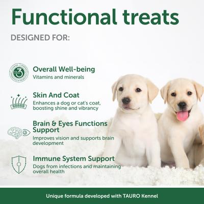 Superior Care Grain-Free Salmon Puppy Dog Treats, 5.29-oz bag