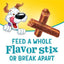 Flavor Stix & Strips with Bacon & Peanut Butter Flavor Soft & Chewy Dog Treats, 6-oz pouch