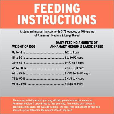 25% Medium & Large Breed Dry Dog Food, 5-lb bag