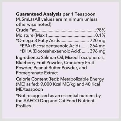 Tasty Toppers Wild Alaskan Salmon Oil Skin & Coat Supplement for Dogs & Cats, 16-fl oz bottle