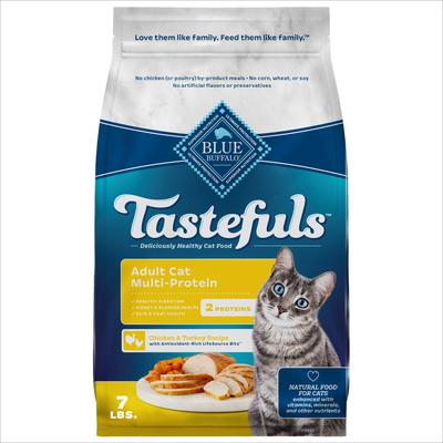 Tastefuls Multi-Protein Chicken & Turkey Recipe Adult Dry Cat Food, 5-lb bag