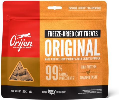 Bundle: ORIJEN Original Dry Food + Freeze-Dried Cat Treats