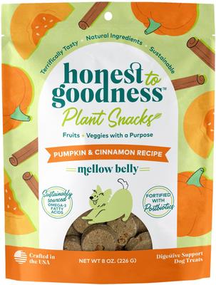 Plant Snacks Happy Feet Apple & Cinnamon Dog Treats, 8-oz bag