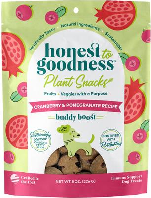 Plant Snacks Happy Feet Apple & Cinnamon Dog Treats, 8-oz bag