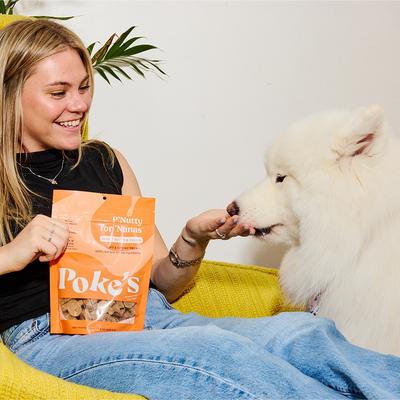 P'Nutty for 'Nanas Soft & Chewy Dog Treats, 8-oz bag