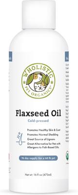 Flax Seed Oil Dog & Cat Supplement, 16-fl oz bottle