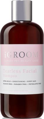 Champú facial para perros sin lágrimas, botella de 16 onzas líquidas