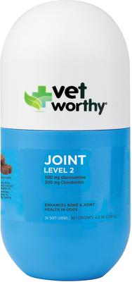 Joint Level 2 Dog Chew Tabs Dog Supplement, 30 count